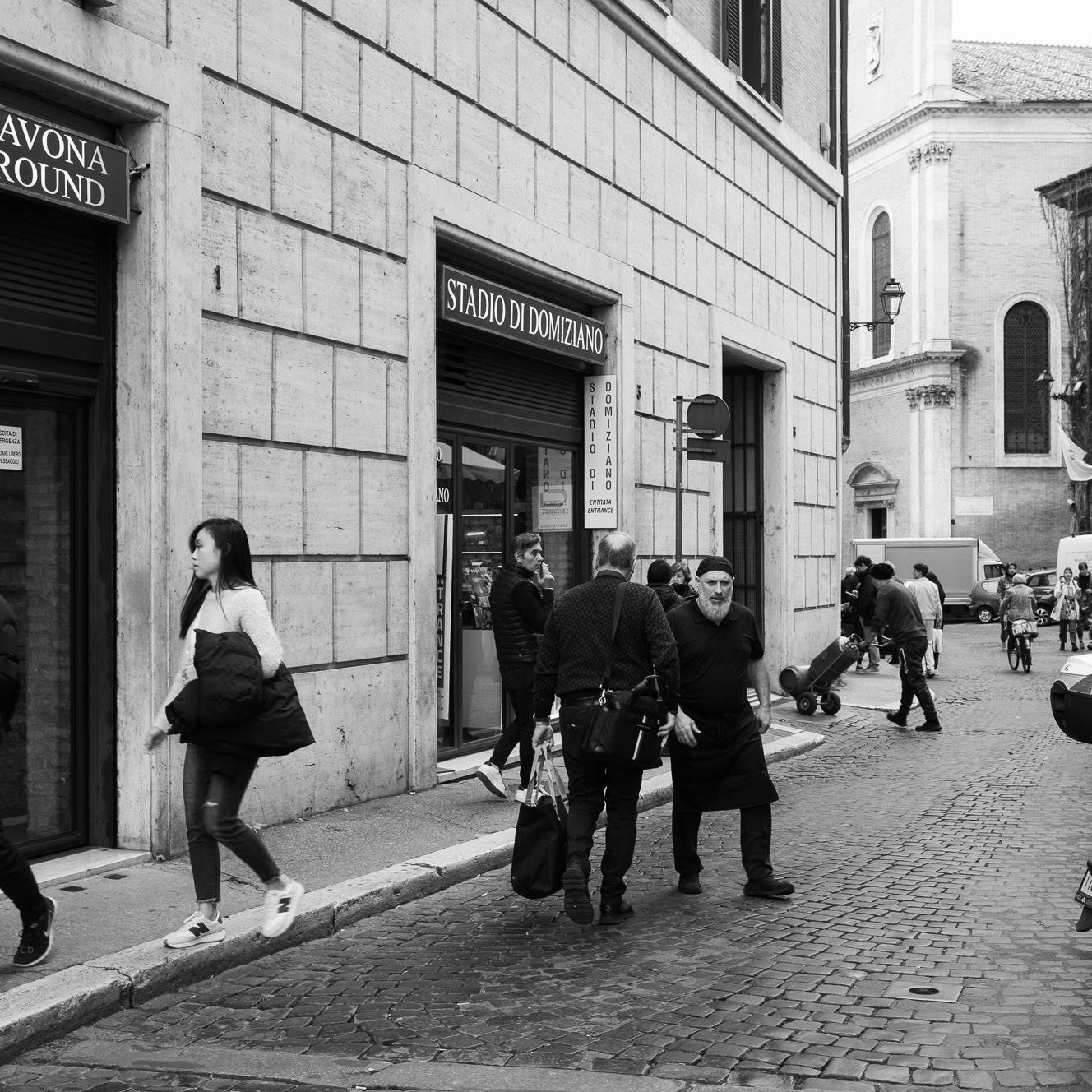 Street Fotografie Rom Italien, authentisch R1 street photography